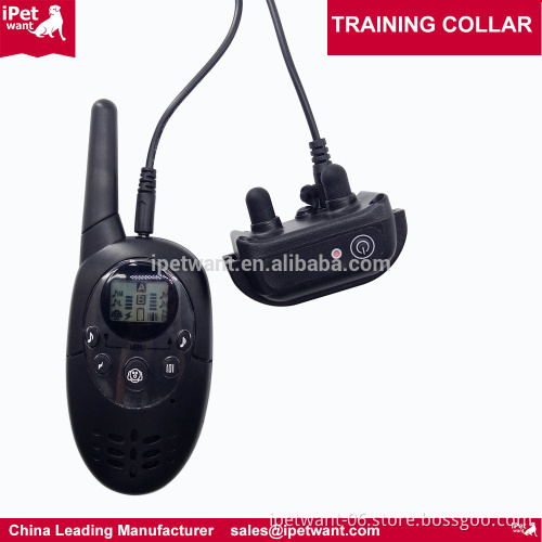 Waterproof And Rechargeable Remote Dog Training Collar For Dogs Vibration and Shock Collar